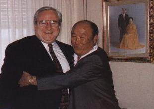 Falwell with friend Rev. Moon