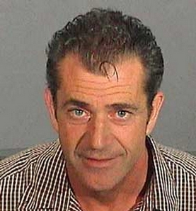 Mel Gibson's arrest photo